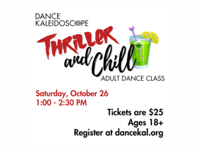 Thriller & Chill Dance Class (18+)